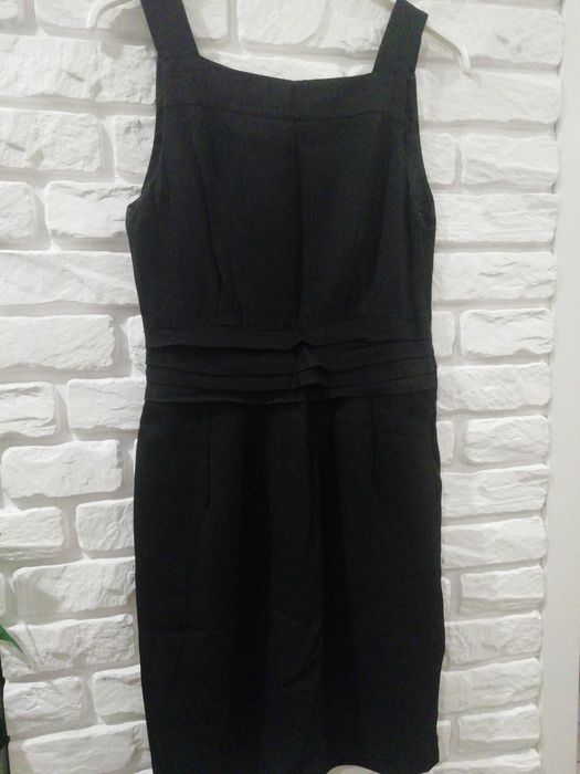 Sukienka mała czarna, Massimo Dutti, 38