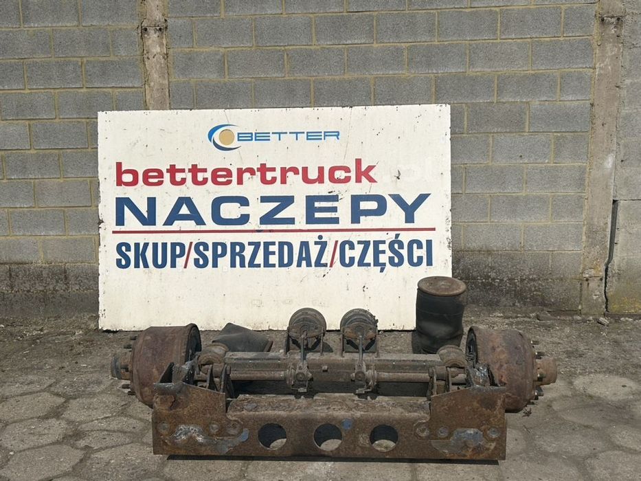 Oś BPW 8 szpilek do przyczepy rolniczej hamulec bębnowy HL HW IFA