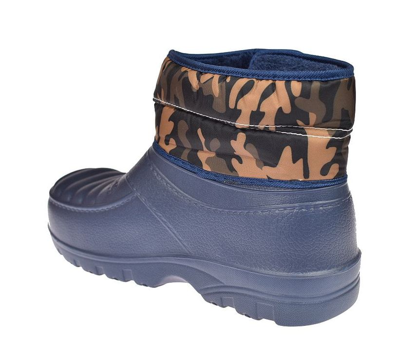 Kalosze ocieplane lekkie śniegowce na rzepy 4773-8 nv roz. 43