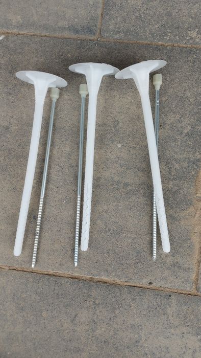 Kołki do styropianu 22 cm z trzpieniem metalowym