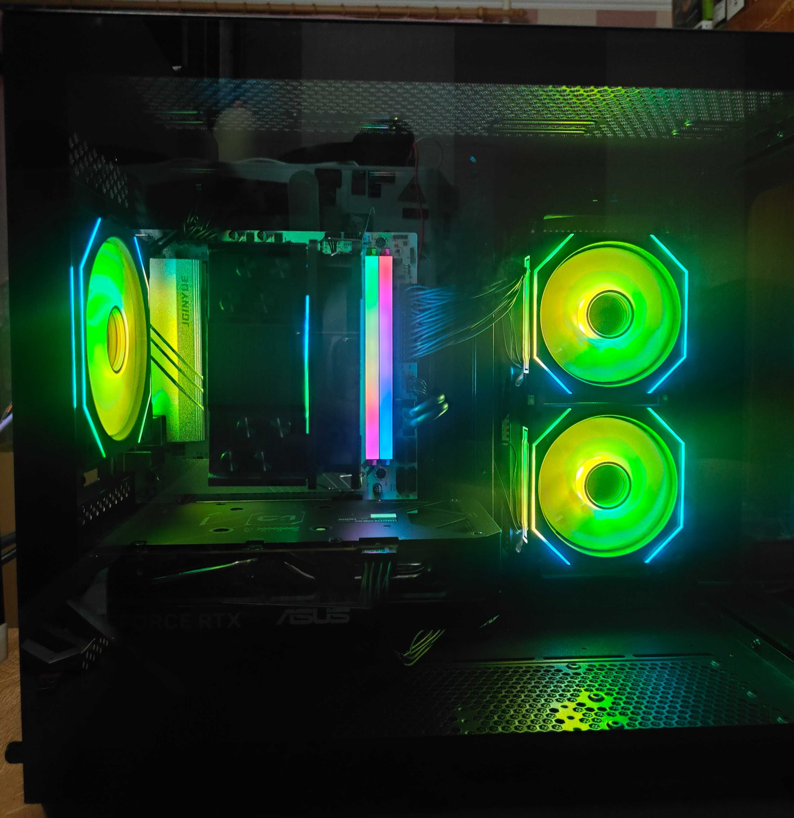 RTX5060 R5 8400F ОЗУ 32G Новий Ігровий Комп'ютер Системний блок ARGB