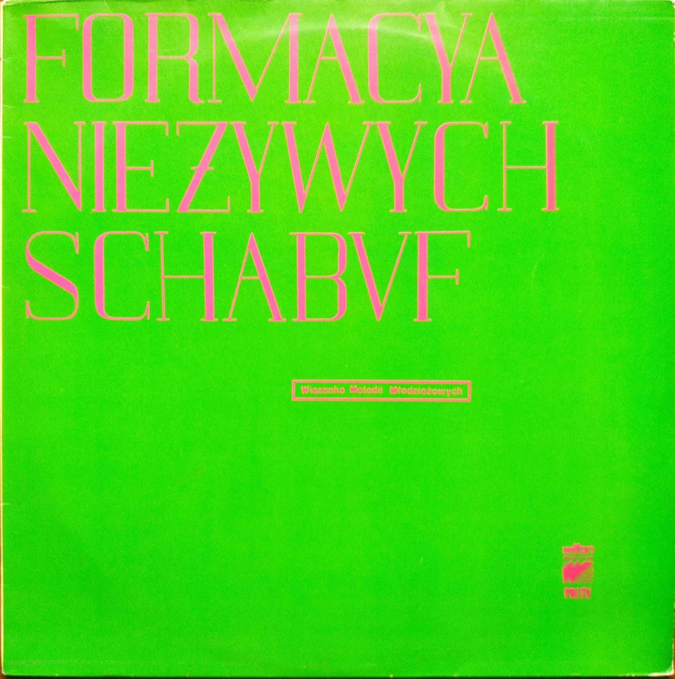 Formacya nieżywych schabuf - płyta winylowa Wifon 1989  (EX-/BDB+)