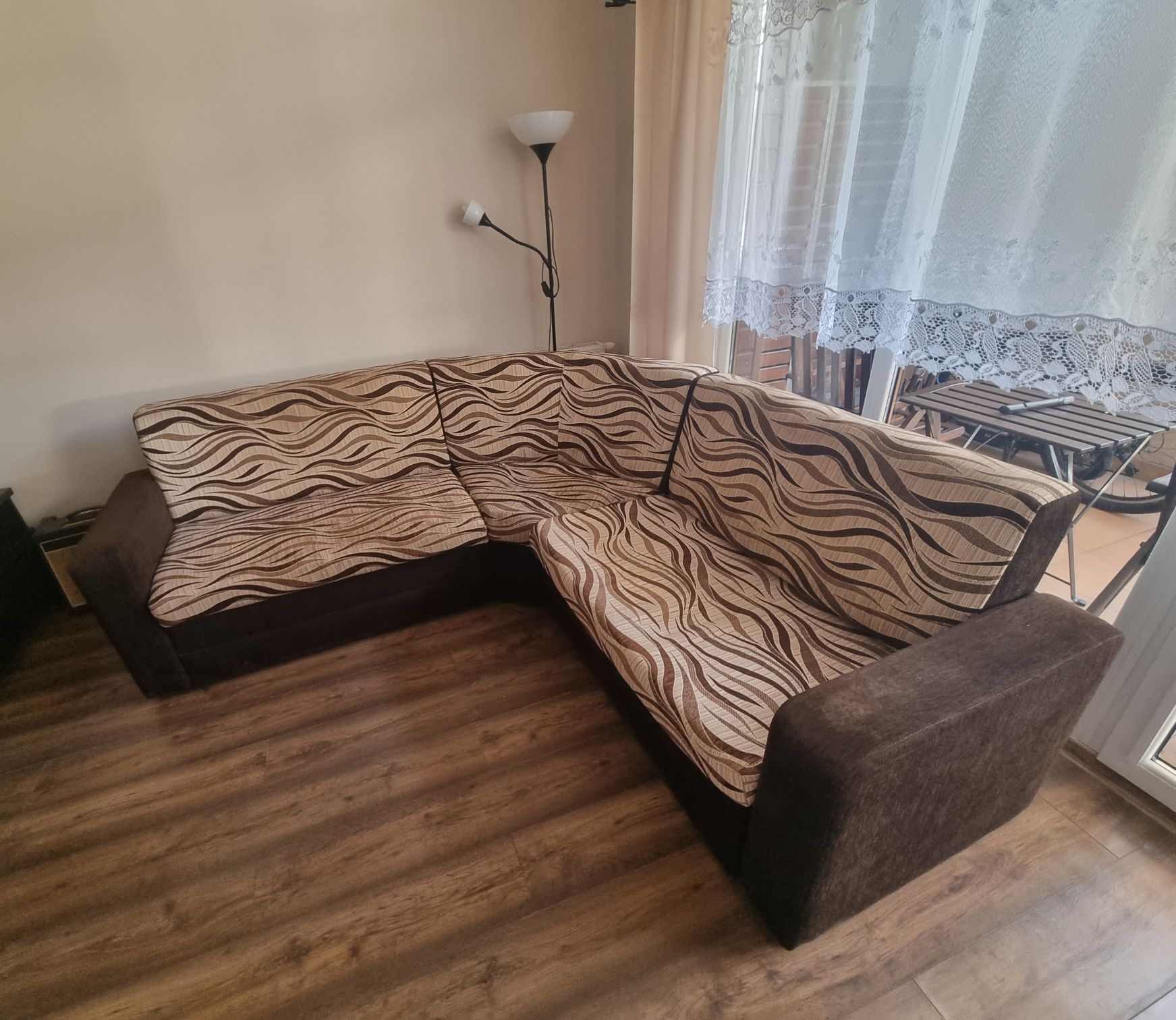 Narożnik z funkcją spania