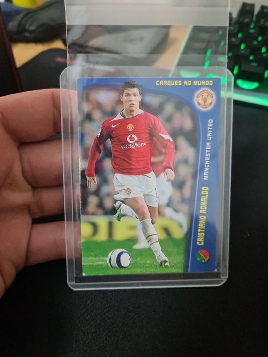 Carta Cristiano Ronaldo mega craques 2006