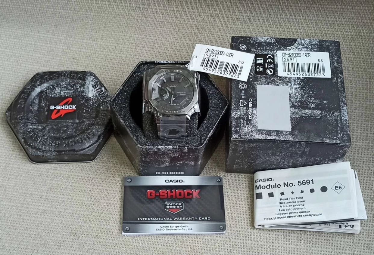 Casio GM-B2100BD-1A новые оригинал гарантия