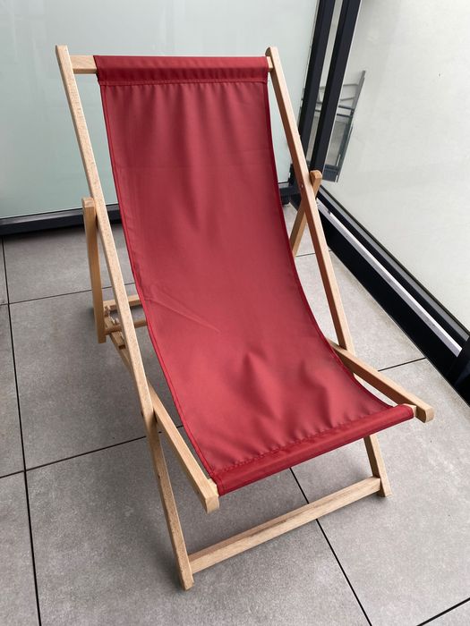 Leżak na taras drewniany