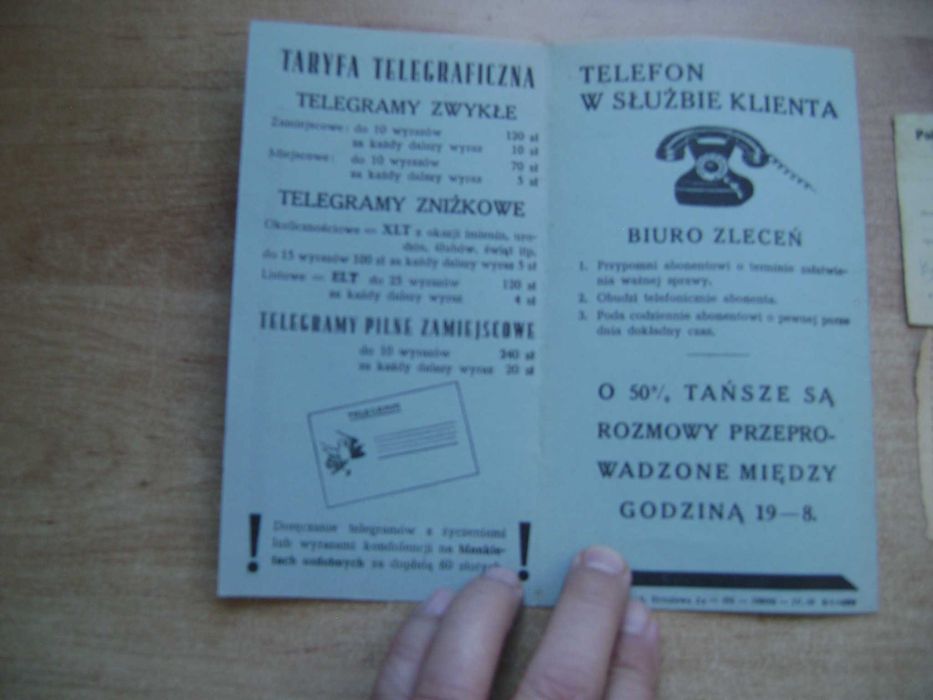 Starocie z PRL Stare dokumenty Zestaw 3 polskie kwity z 1950r. i 1961r