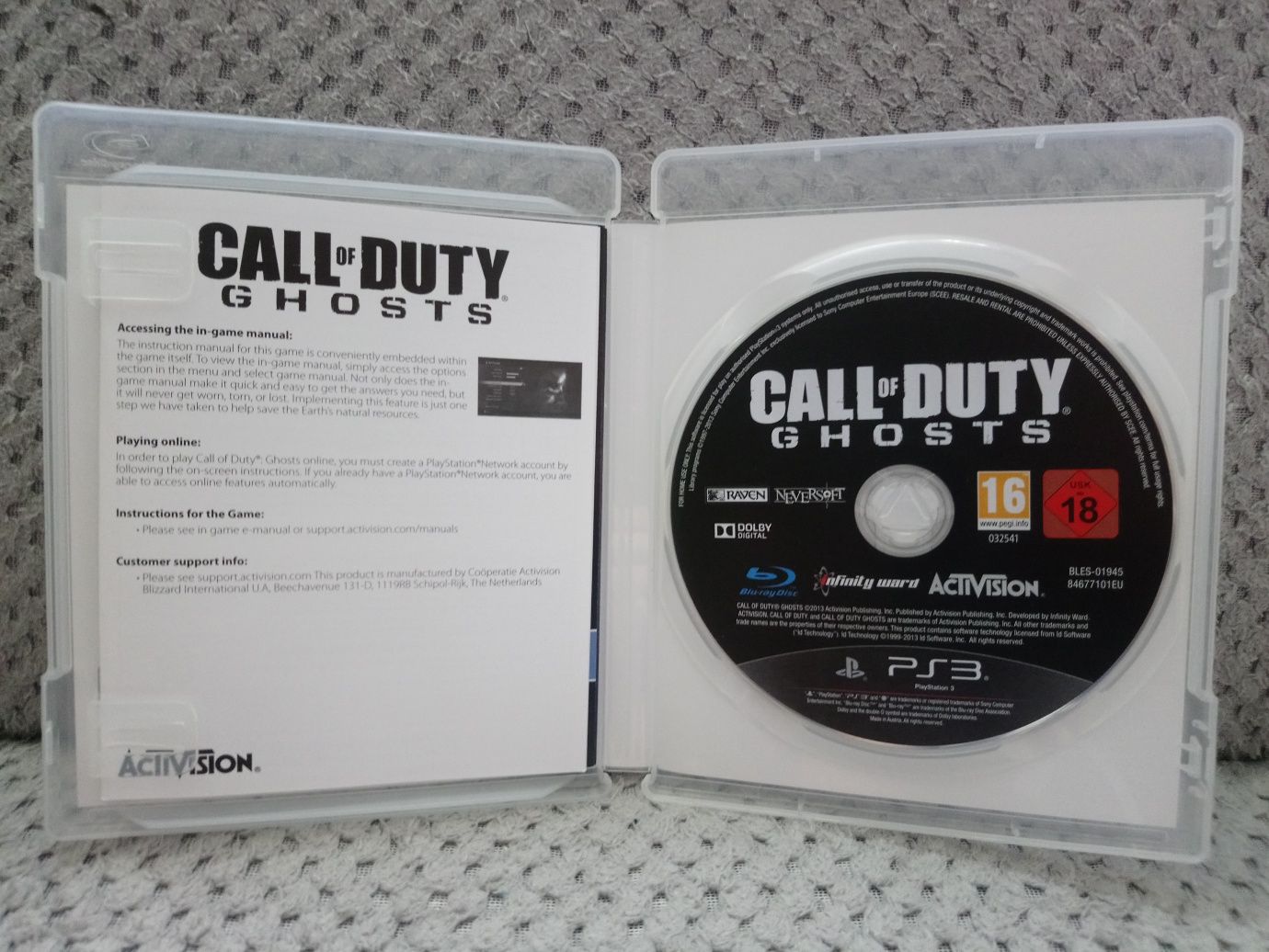 Call of duty ghosts gra Ps3