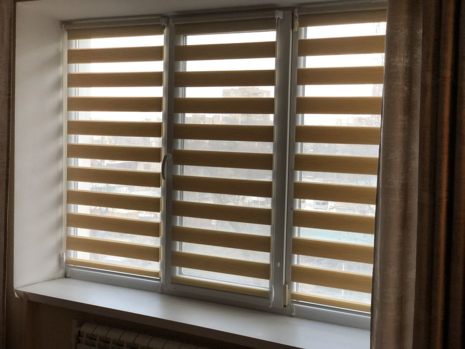 Тканевые ролеты на окна. Рулонные шторы, жалюзи с бесплатным замером