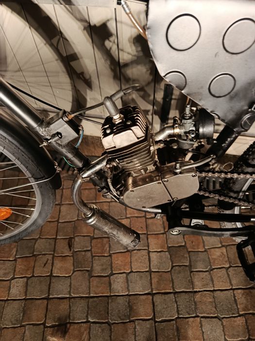 Bicicleta a gasolina