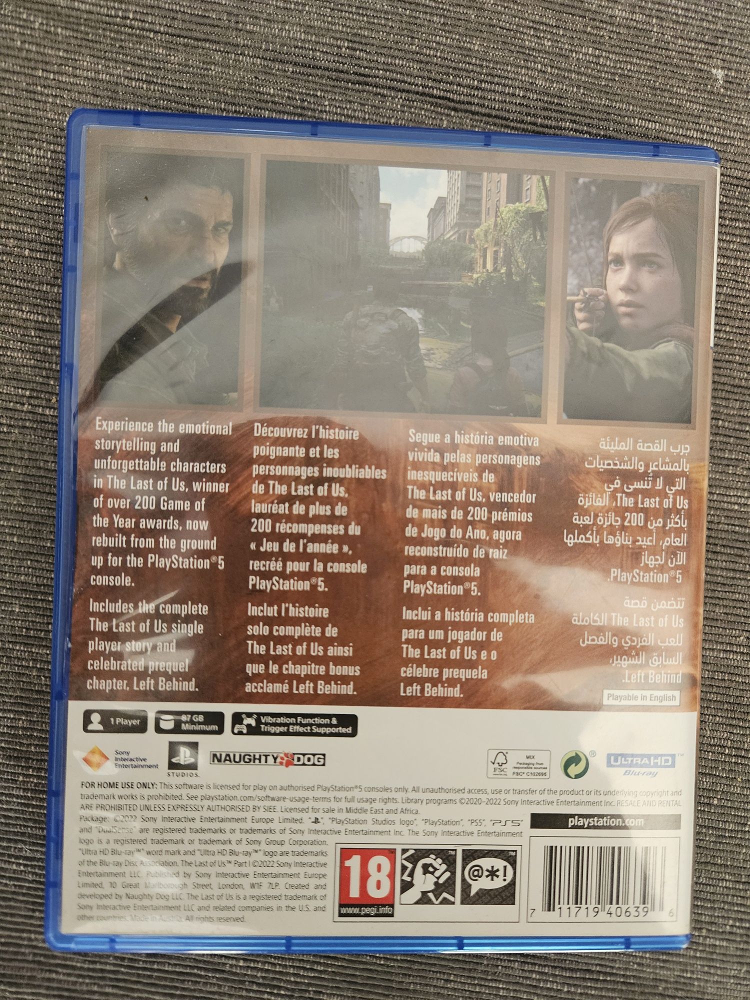 The Last Of Us Part 1 PS5 PL