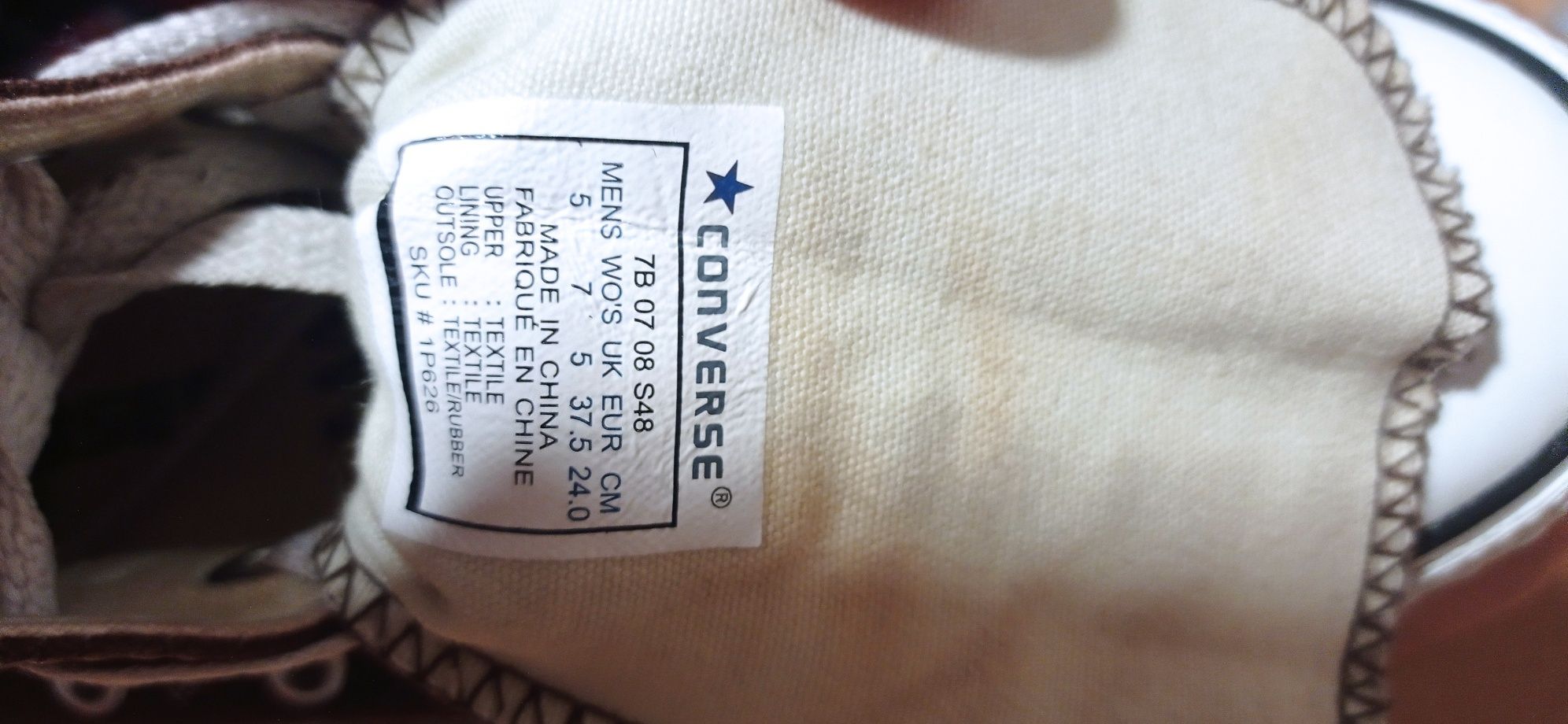 Converse all star rozm. 37.5 24cm