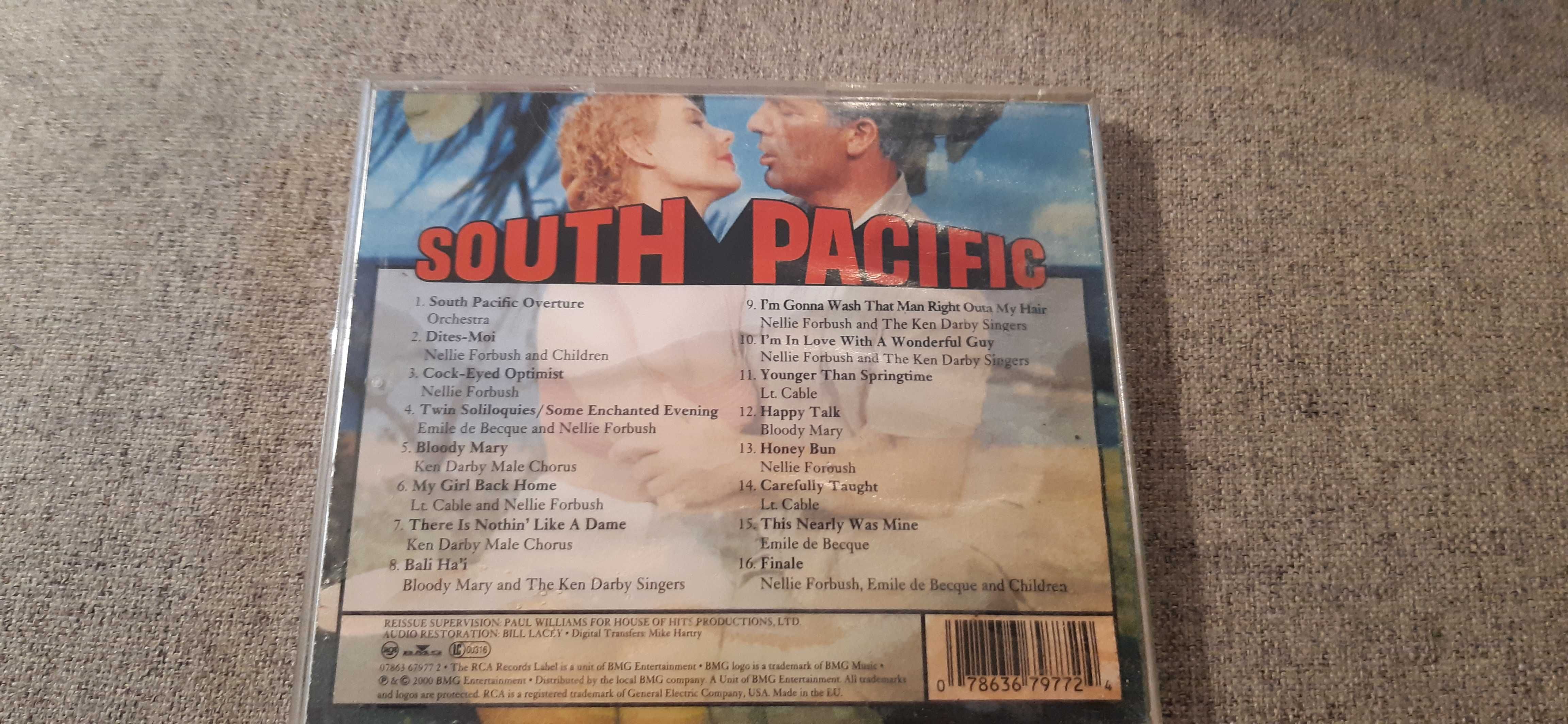 muzyka soundtrack z musikalu south pacyfic, rzadkie wydanie,