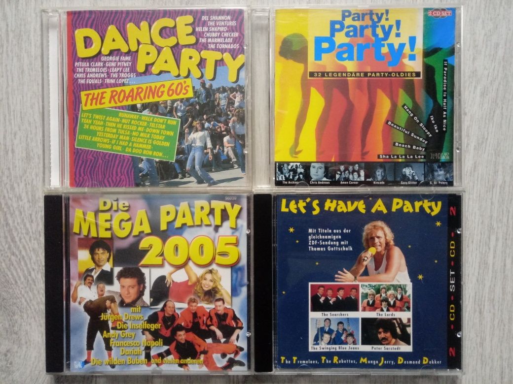 Płyty CD - "Party" - komplet 20 zł