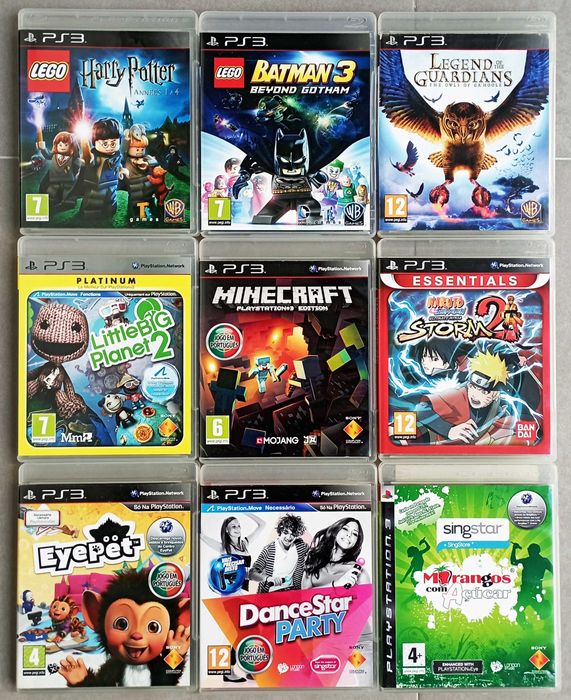 Jogos Infantis Playstation 3 (PS3)