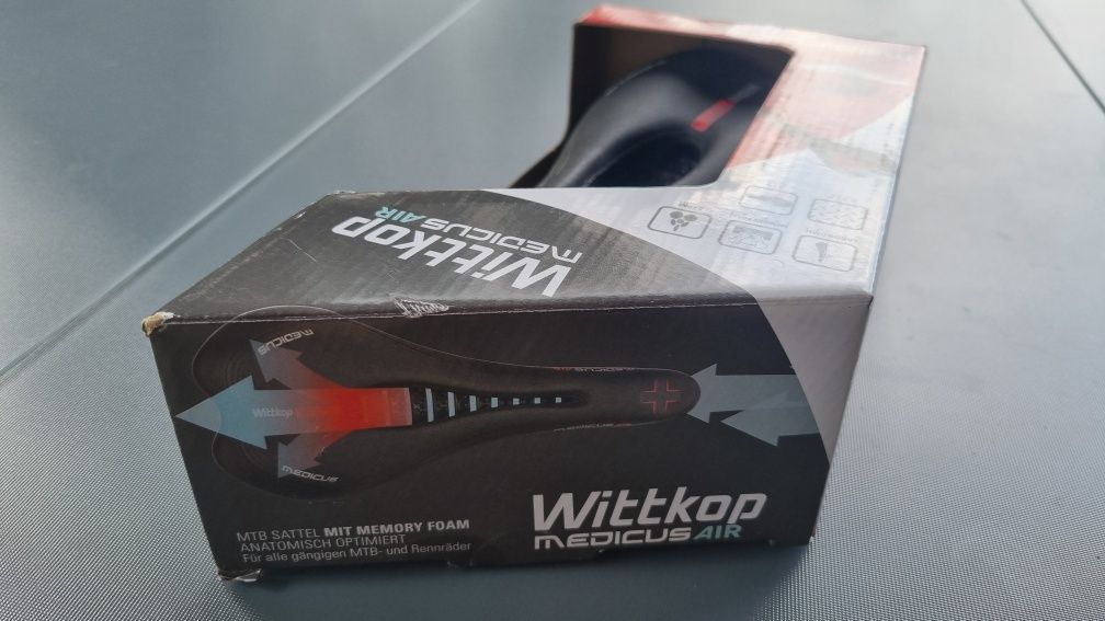 Siodełko rowerowe Wittkop Medicus Air
