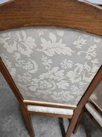 Stylowe krzesła tapicerowane 4 sztuki