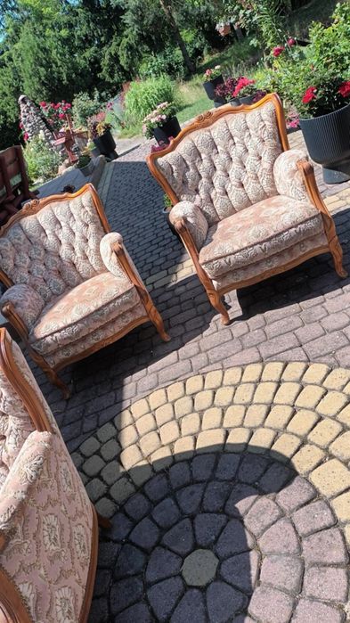 Meble Ludwika  Sofa+2 Fotele