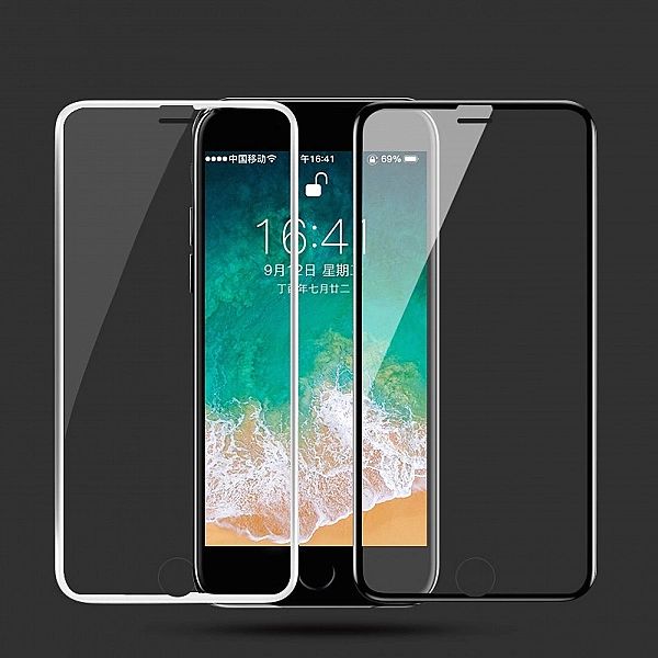 iPhone 6 Plus / 6s Plus / 7 Plus / 8 Plus - Szkło Hartowane Na Cały Ek