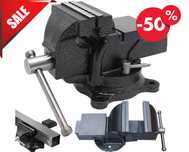 IMADŁO Stołowe Obrotowe Ślusarskie Żeliwne 125mm Kowadło + GRATIS