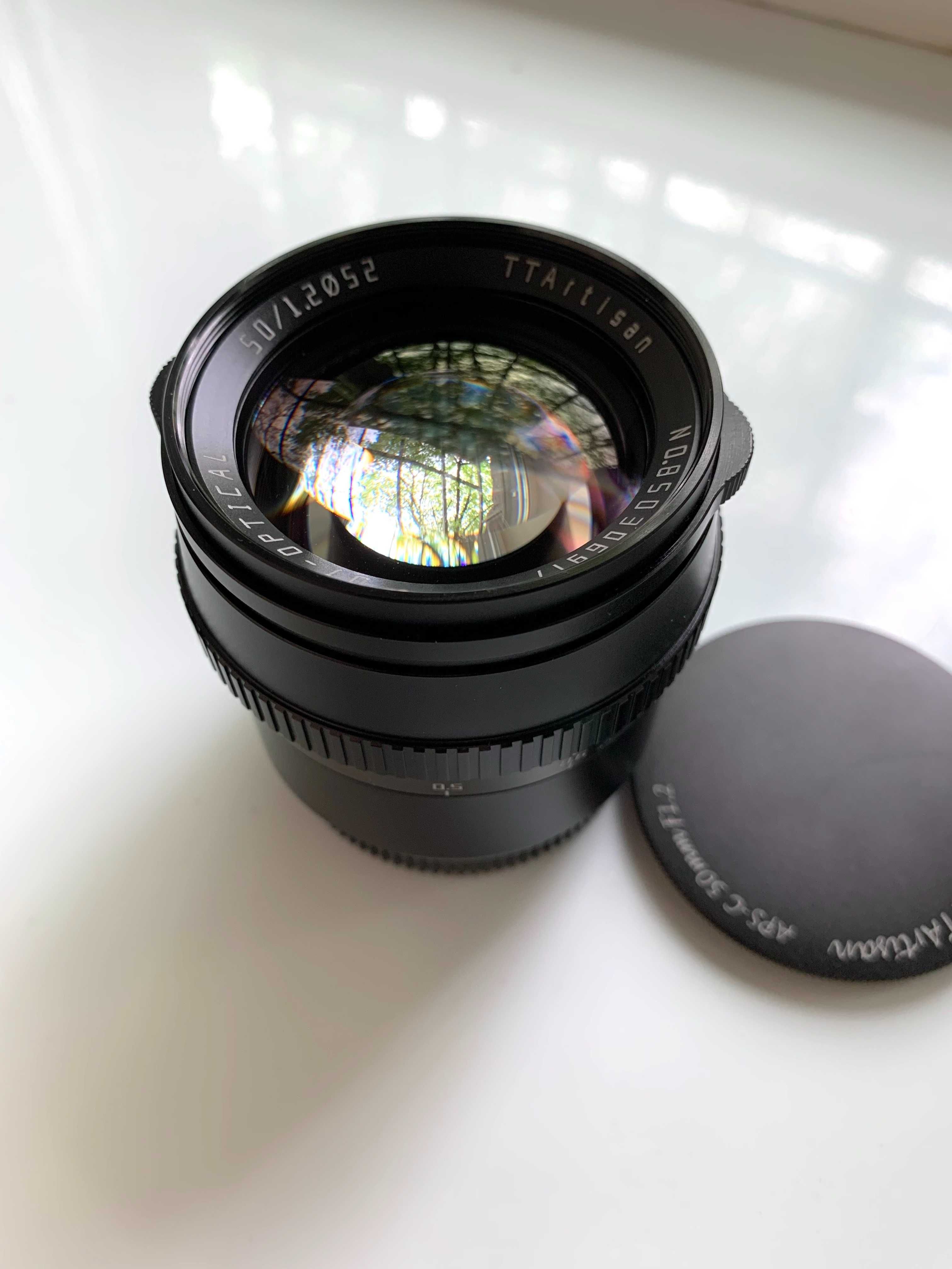 Об’єктив TTArtisan 50mm f/1.2 M43 MFT Panasonic Blackmagic Olympus