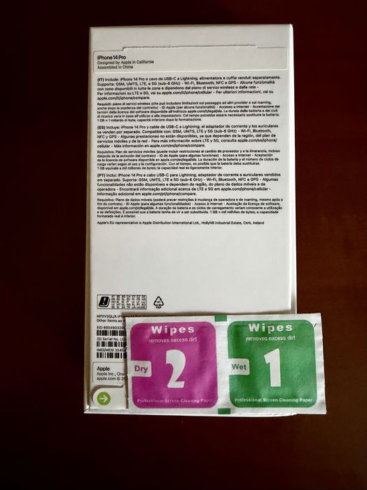 iPhone 14 Pro, 128GB, como novo