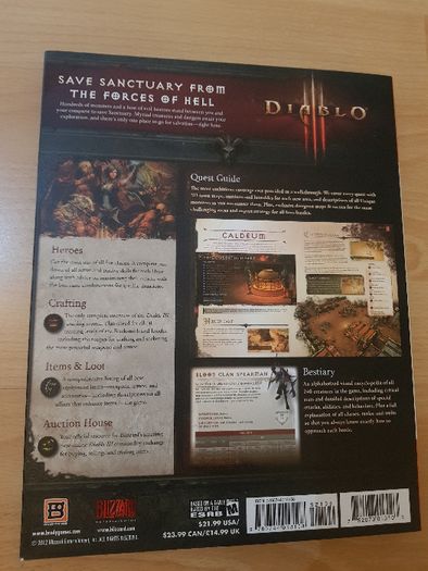 DIABLO 3 - PRZEWODNIK - BradyGames Diablo III Signature Series Guide