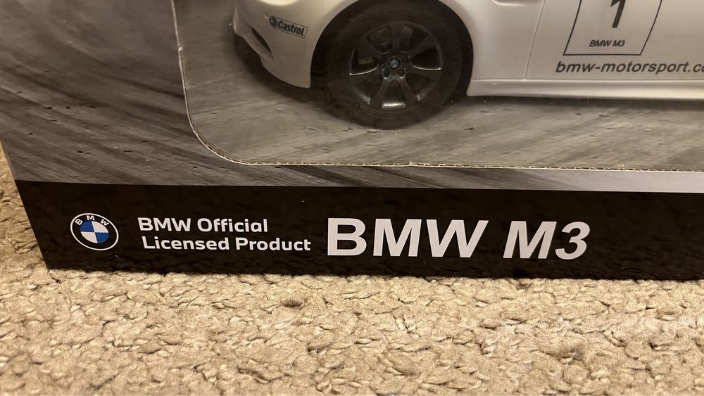 Komunia Oryginalne NOWE BMW M3 zdalnie sterowany duży 34 cm.