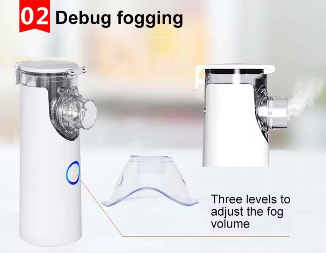 Mini nebulizator, ręczny inhalator, atomizer dla dzieci astma