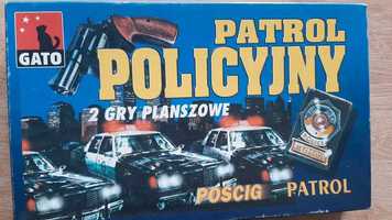 Gra planszowa, patrol policyjny