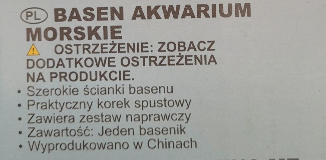 Nowy basen dzieciecy