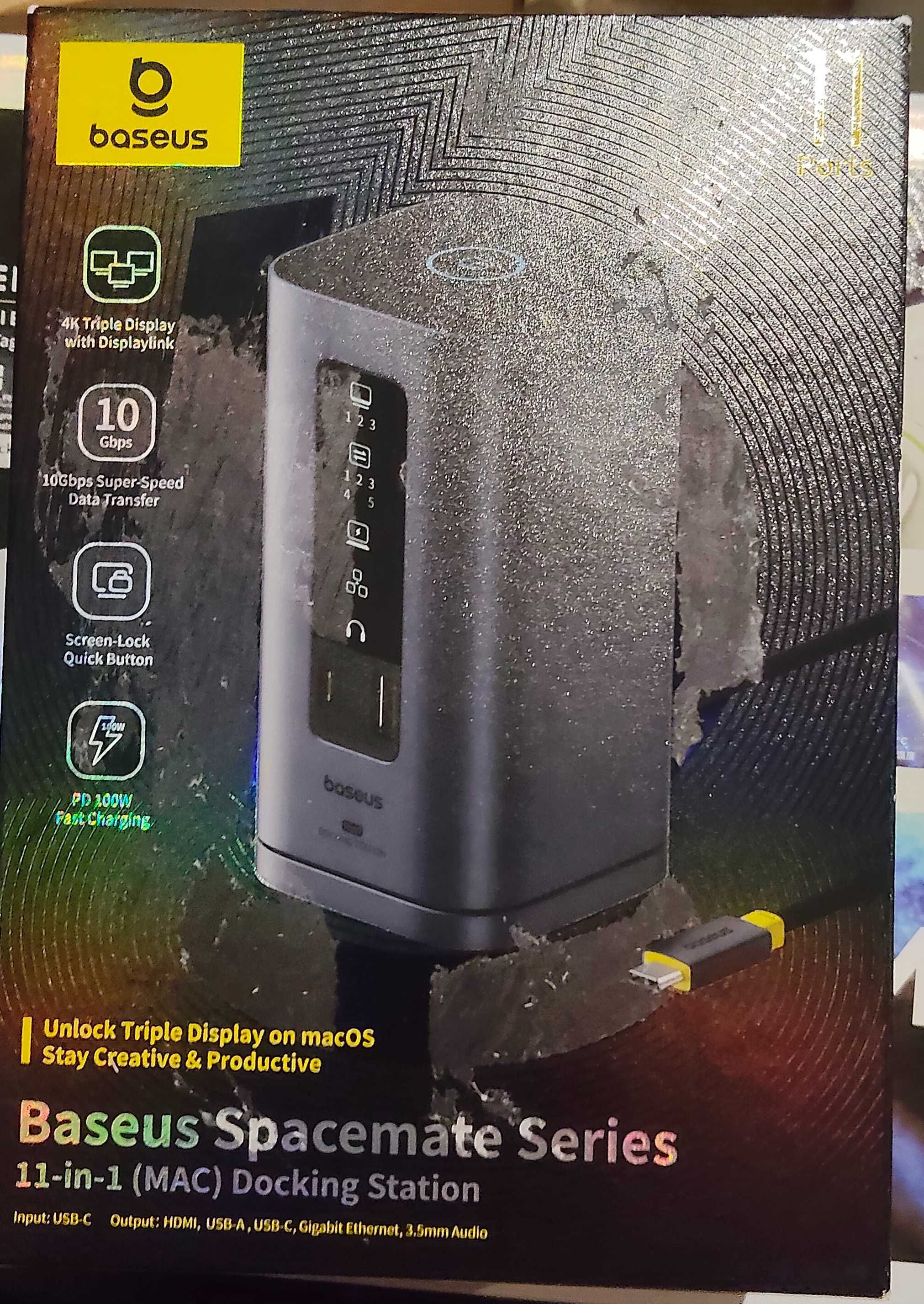 Stacja dokująca Baseus Spacemate Series 11-in-1 (MAC).
