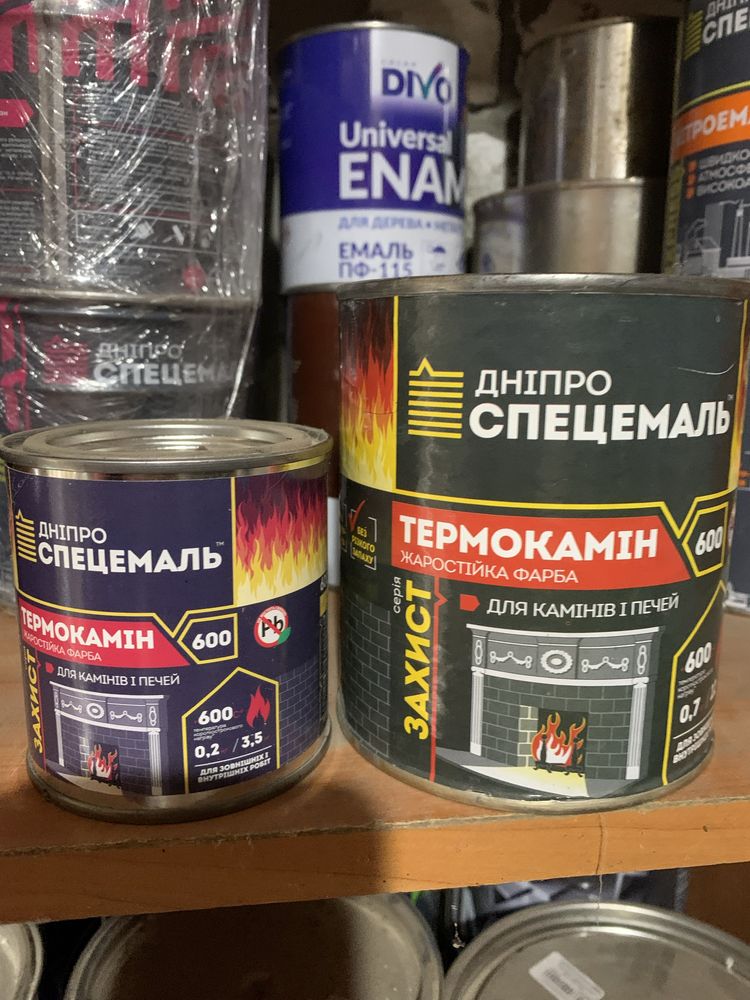 Эмаль жаростойкая