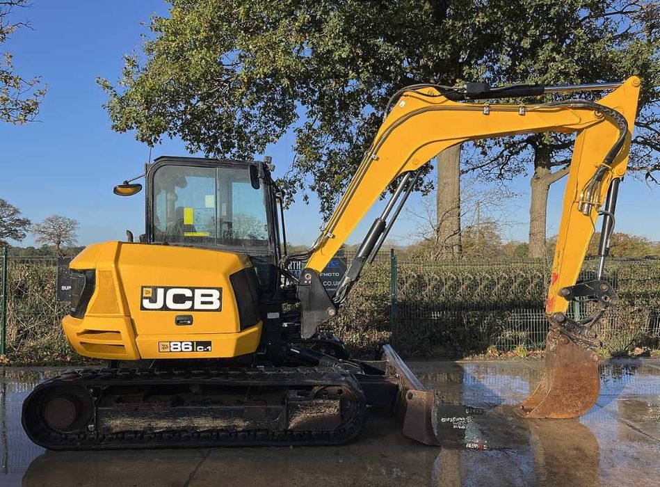 Гусеничний Екскаватор JCB 86C-1, 2017 року з ПДВ