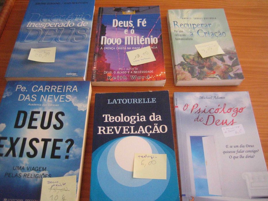 Livros de teologia e religião