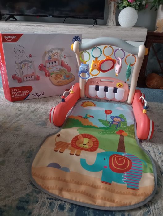 Pchaczek, chodzik, mata 2 w 1