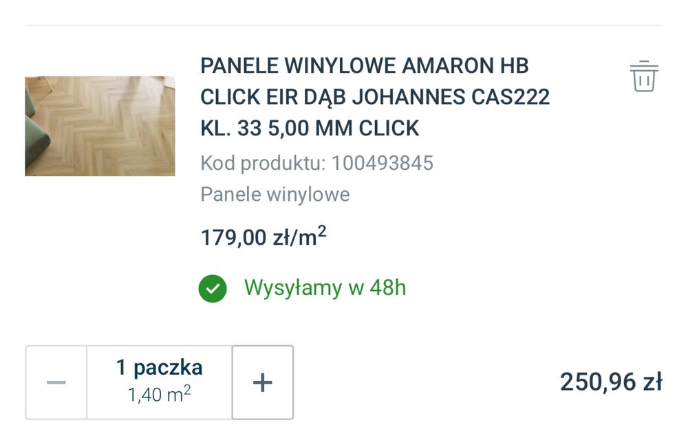 Panele winylowe Arbiton Johannes oak