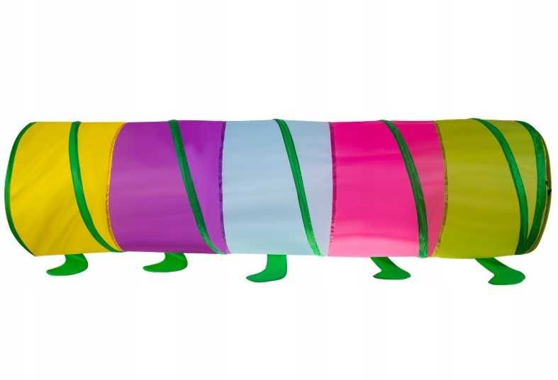 Tunel dla dzieci w kształcie gąsienicy samorozkładający do domu ogrodu