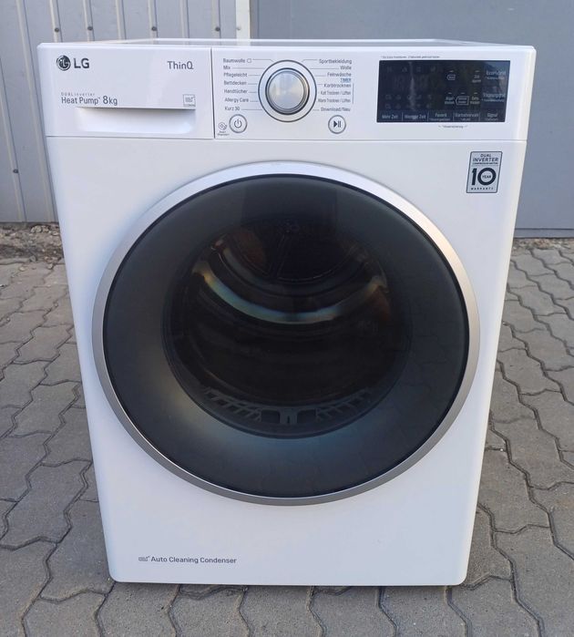 Сушильна машина LG RT8DIH1Q DUAL Inverter Heat Pump LG ThinQ по Wi-Fi