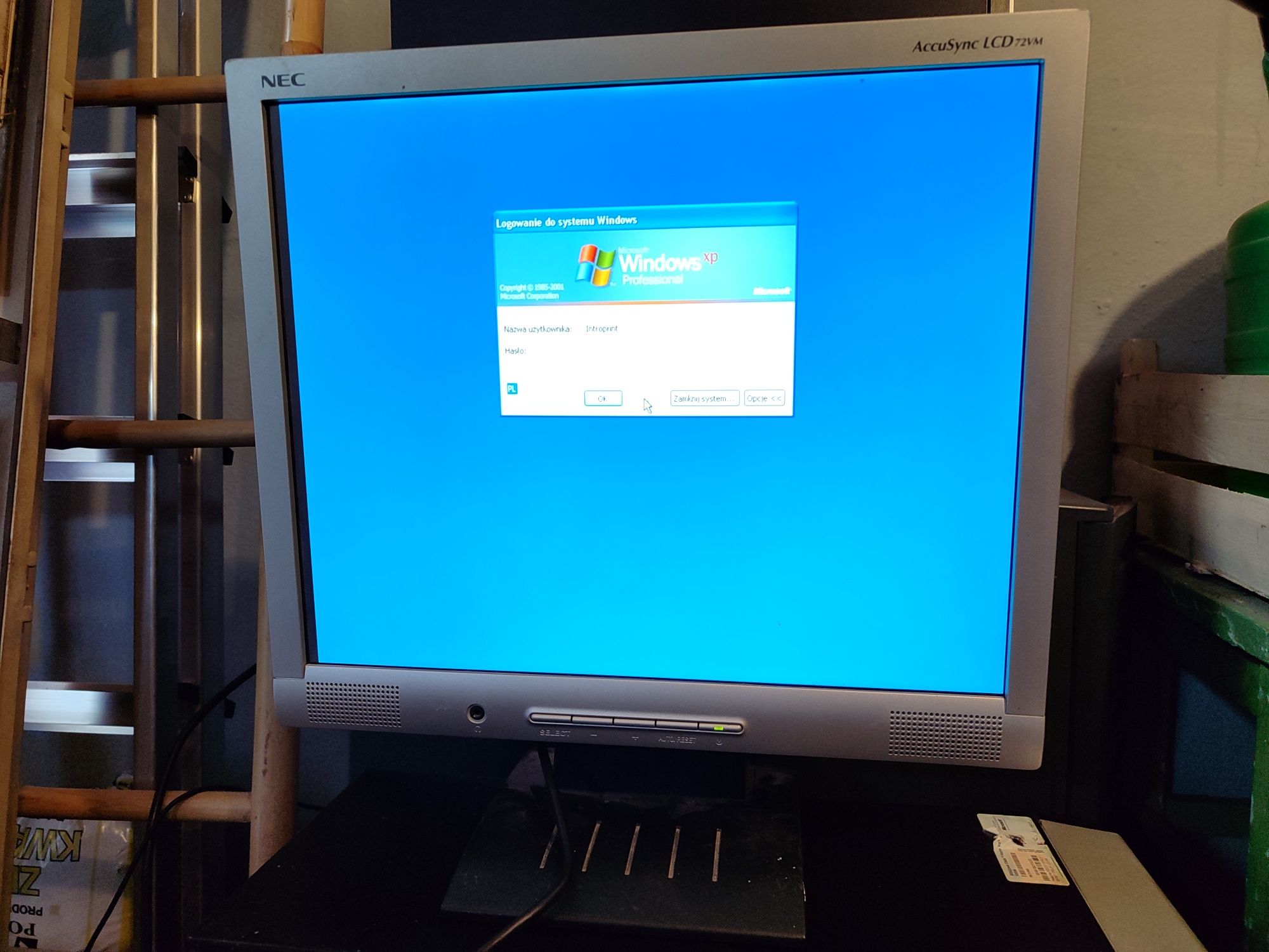 Monitor NEC 17" sprawny