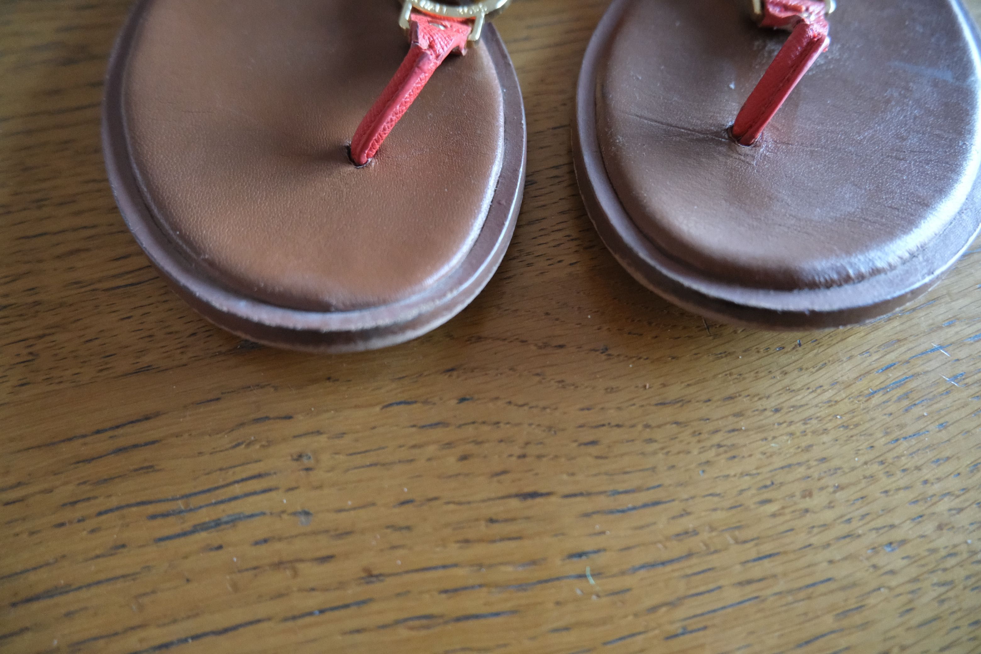 sandały Michael Kors r. 36 (6) skóra czerwone