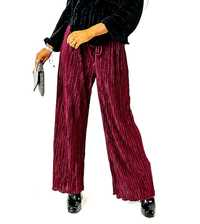 Shein, piękne  aksamitne, prążkowane  szerokie  spodnie  roz.. S/M/L.