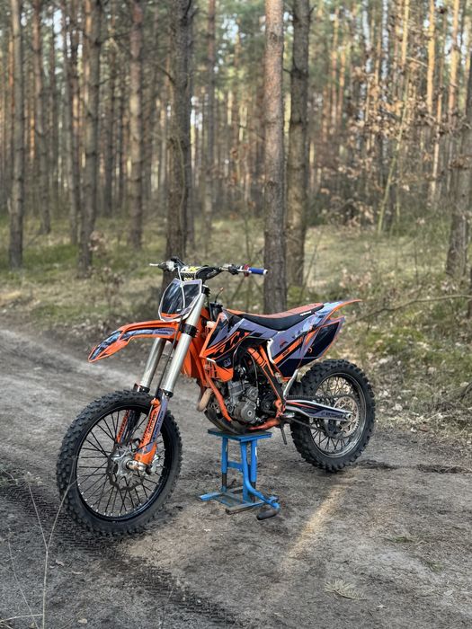 Ktm sxf 250 swiezo po remoncie