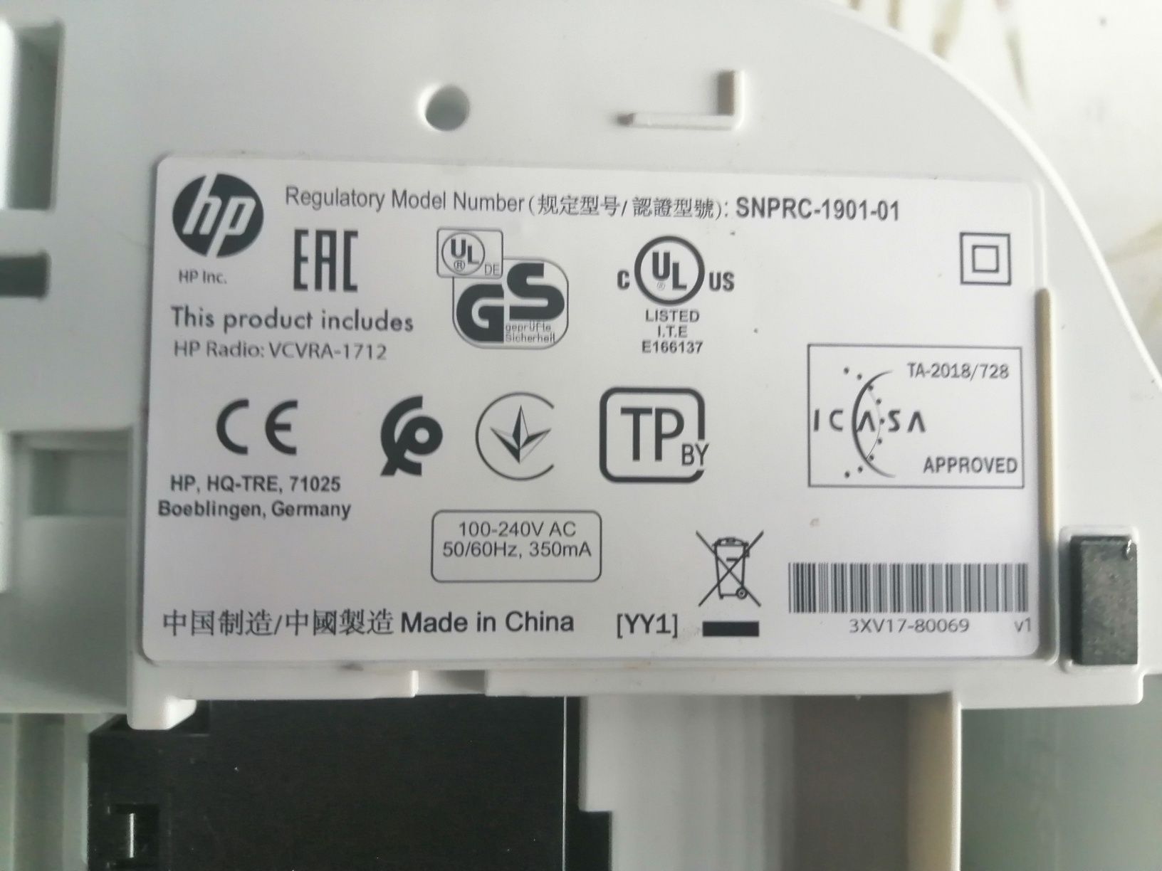 Urządzenie wielofunkcyjne hp, hp deskjet 2700e ka