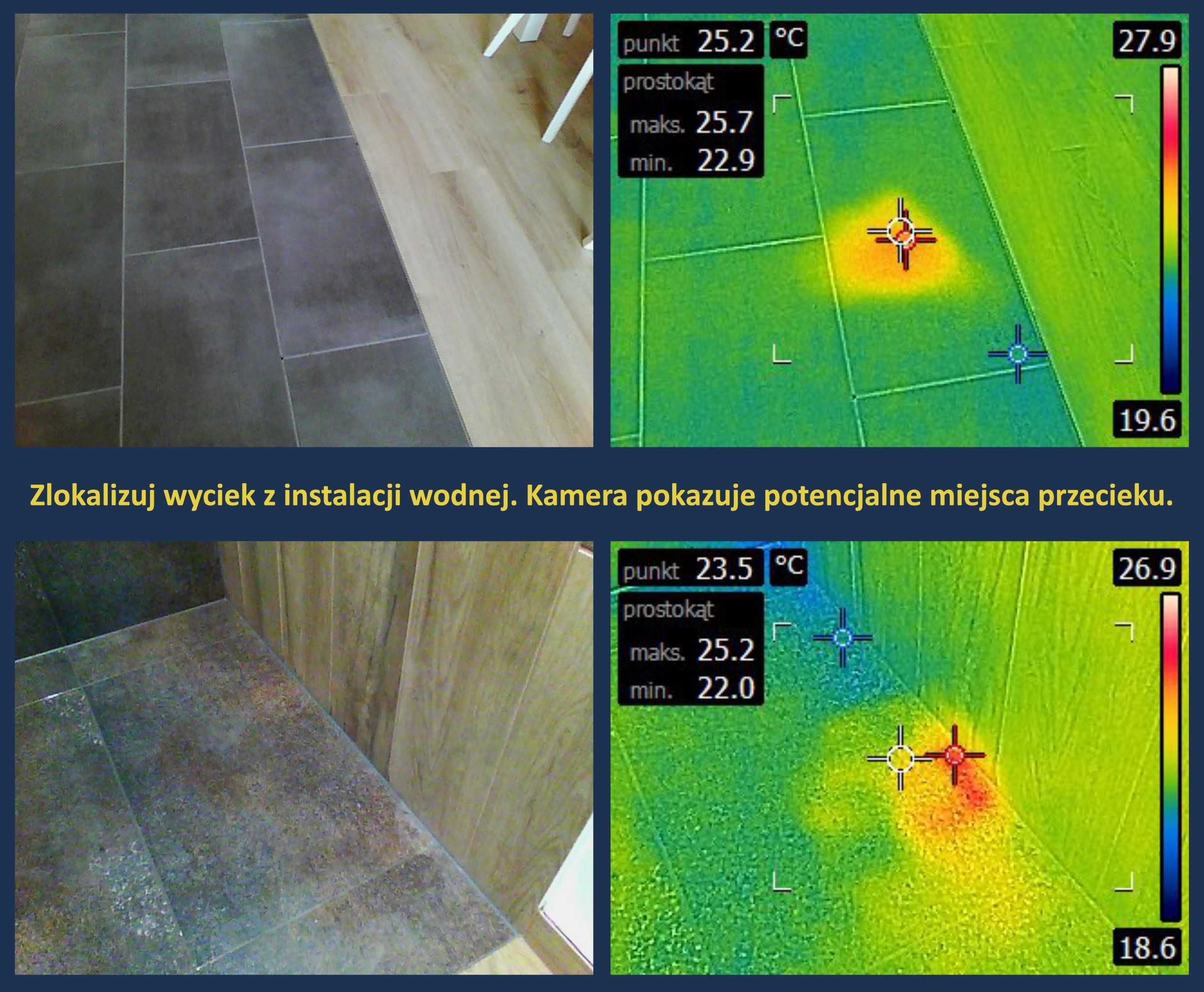 WYPOŻYCZALNIA kamera termowizyjna WYNAJEM badanie termowizyjne 320x240