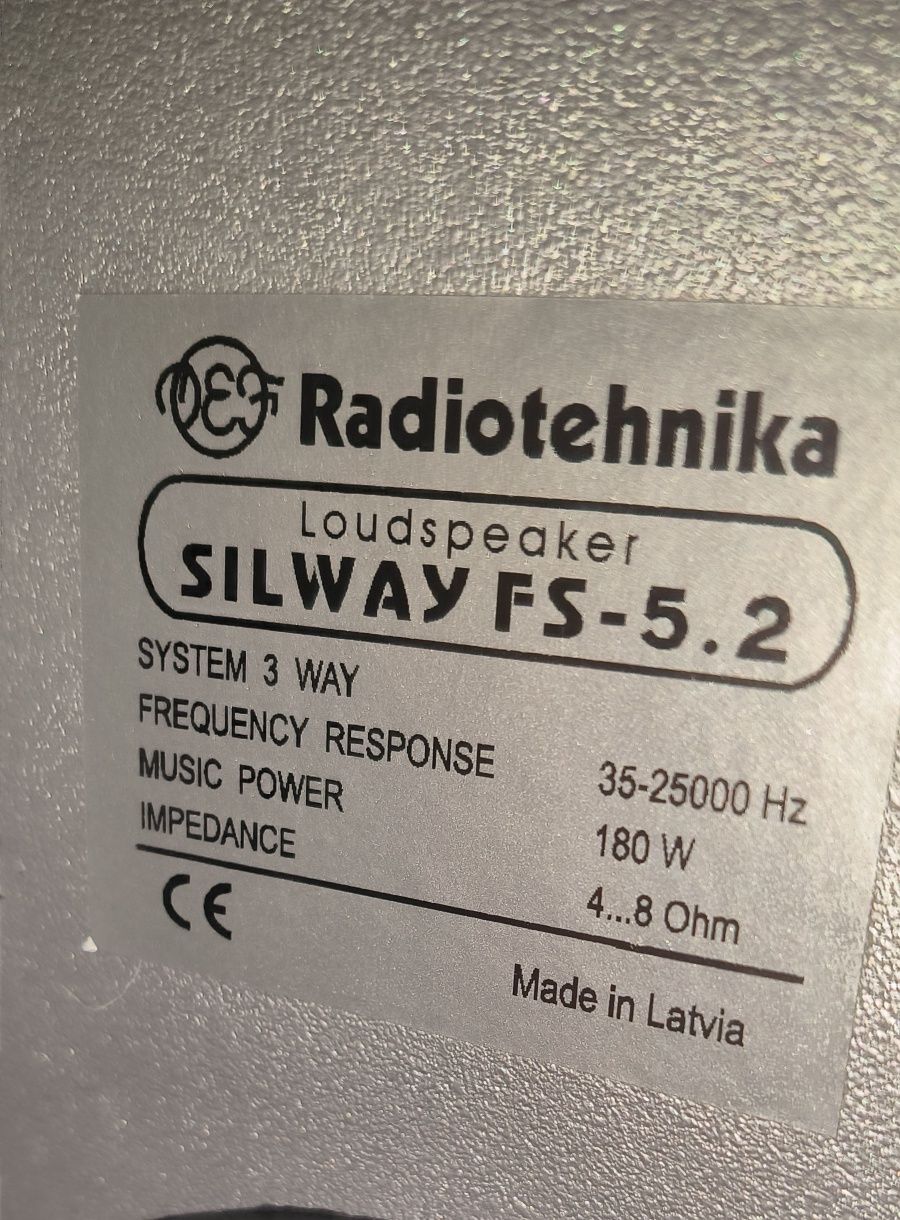 Колонки Radiotehnika silway fs-5.2