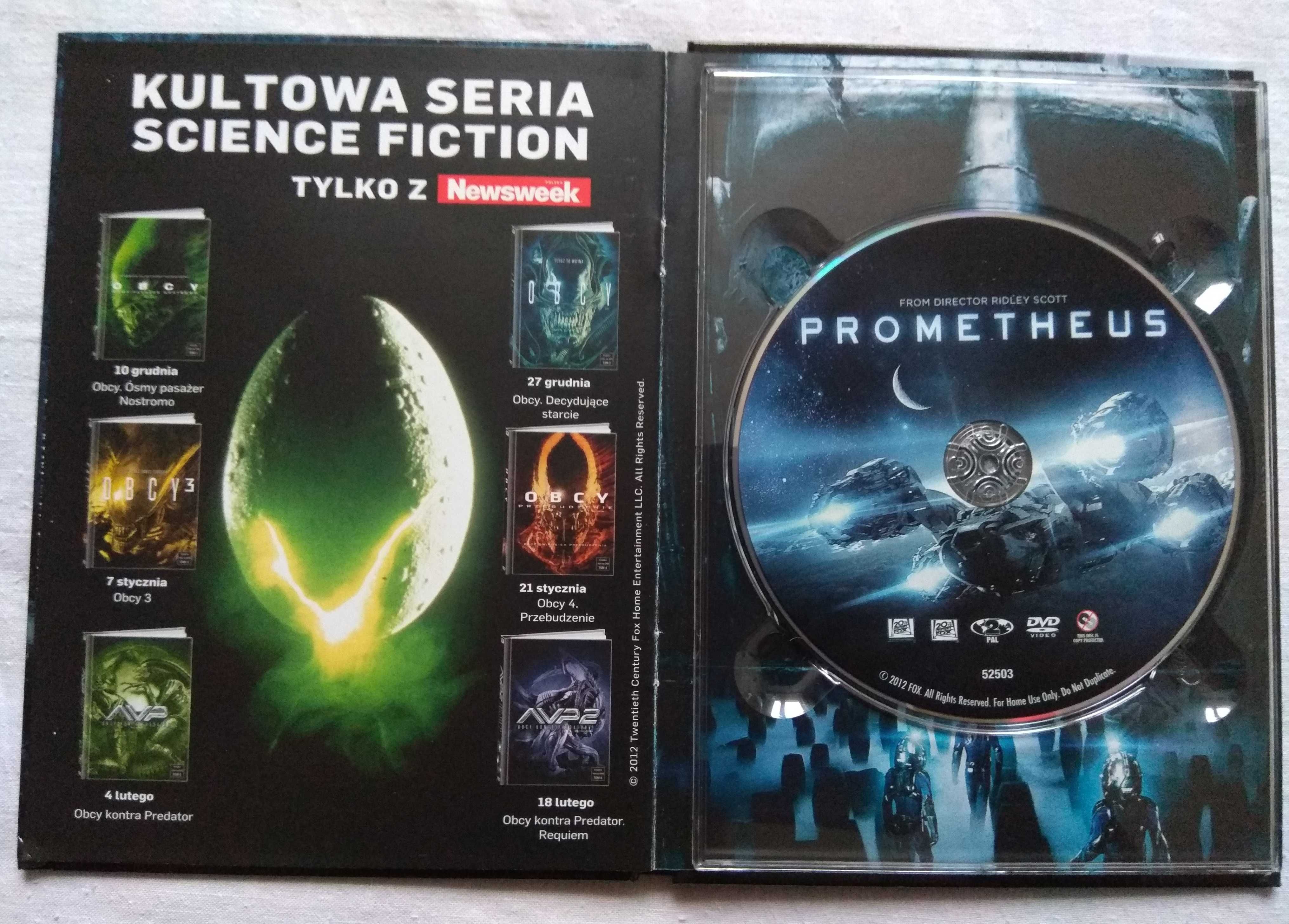 Film DVD - Prometeusz - (2012r.)