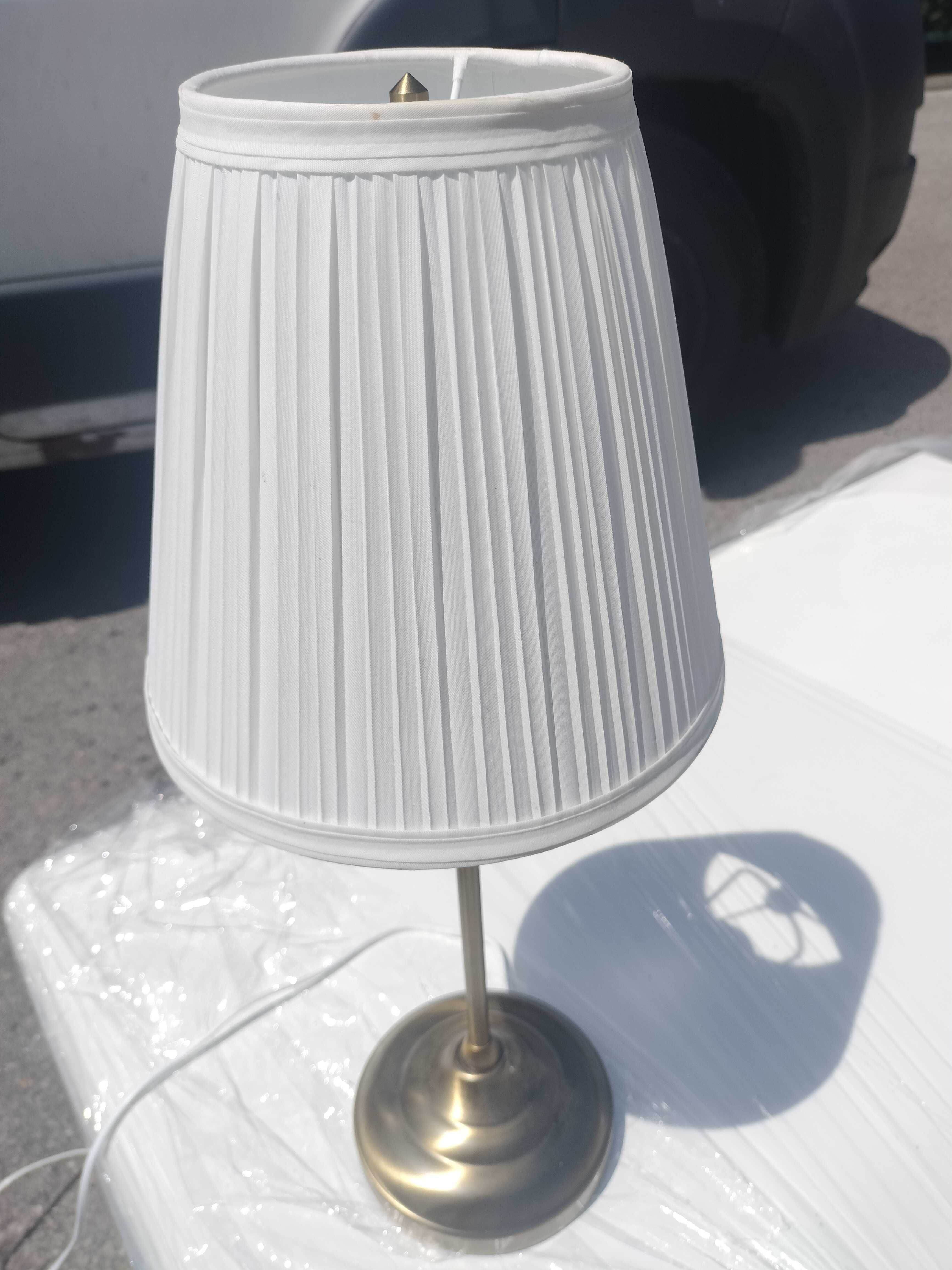 Ikea Alhumt lampa stojąca + stołowa komplet