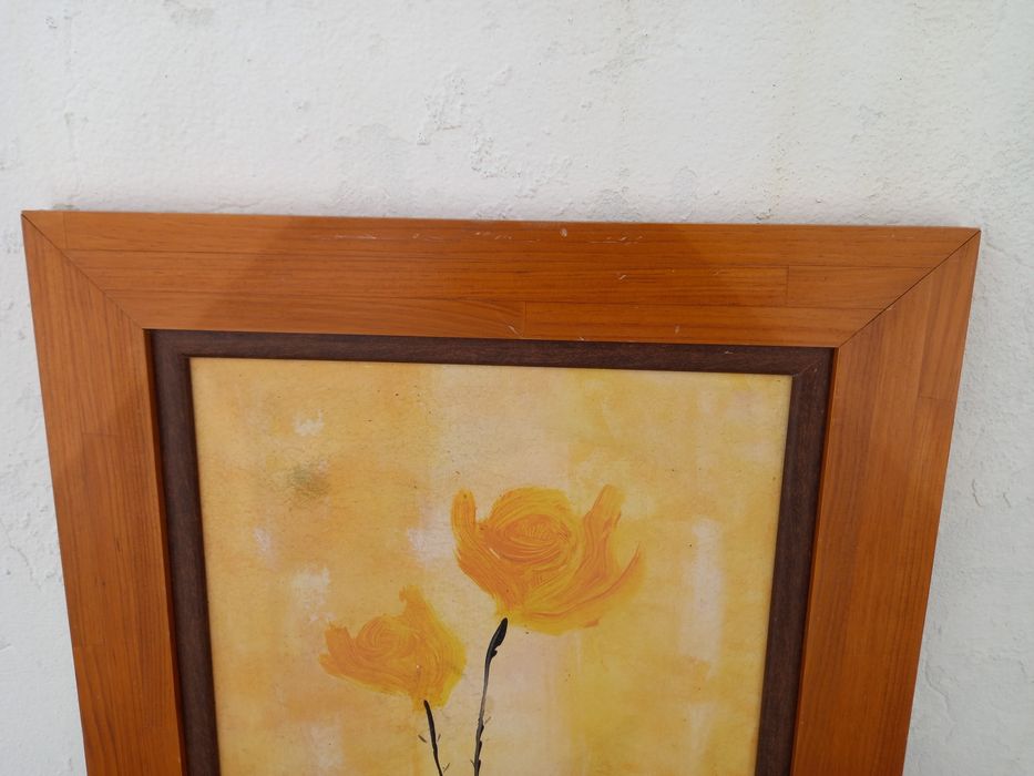 Quadro abstracto- flor