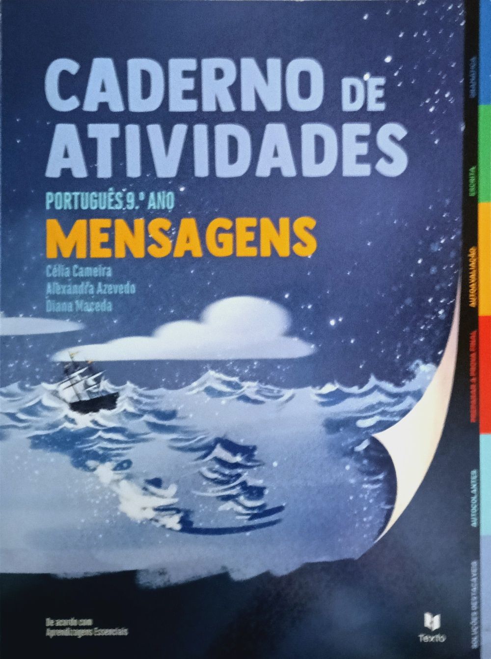 "Caderno de Atividades Mensagens - Português, 9.º Ano"